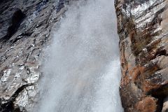 19 Waterfall From Angel Glacier From Top Of Climbing Scree Slope On Mount Edith Cavell.jpg